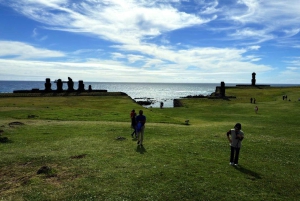 Visite d'une demi-journée : les 7 gardiens du Pacifique, itinéraire Ahu Akivi
