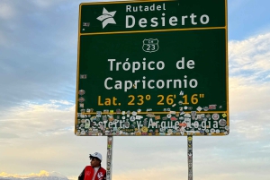 Passeio triplo: Pedras vermelhas, lagoas das montanhas e Lagoa Chaxa