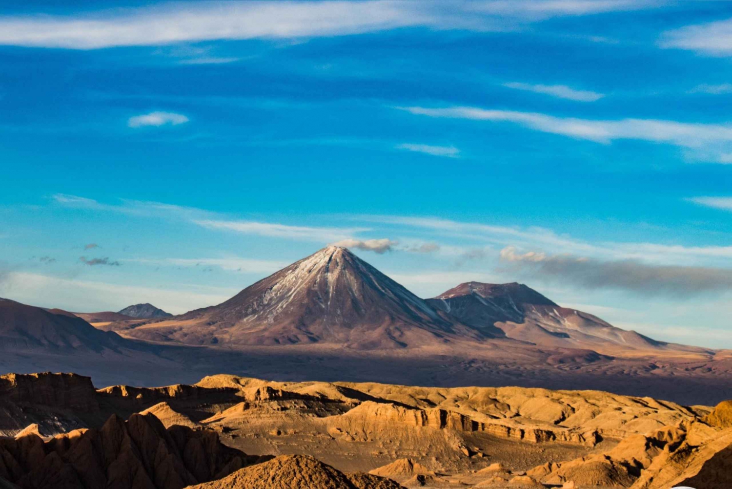 Valle de la Luna (Moon Valley) from San Pedro de Atacama