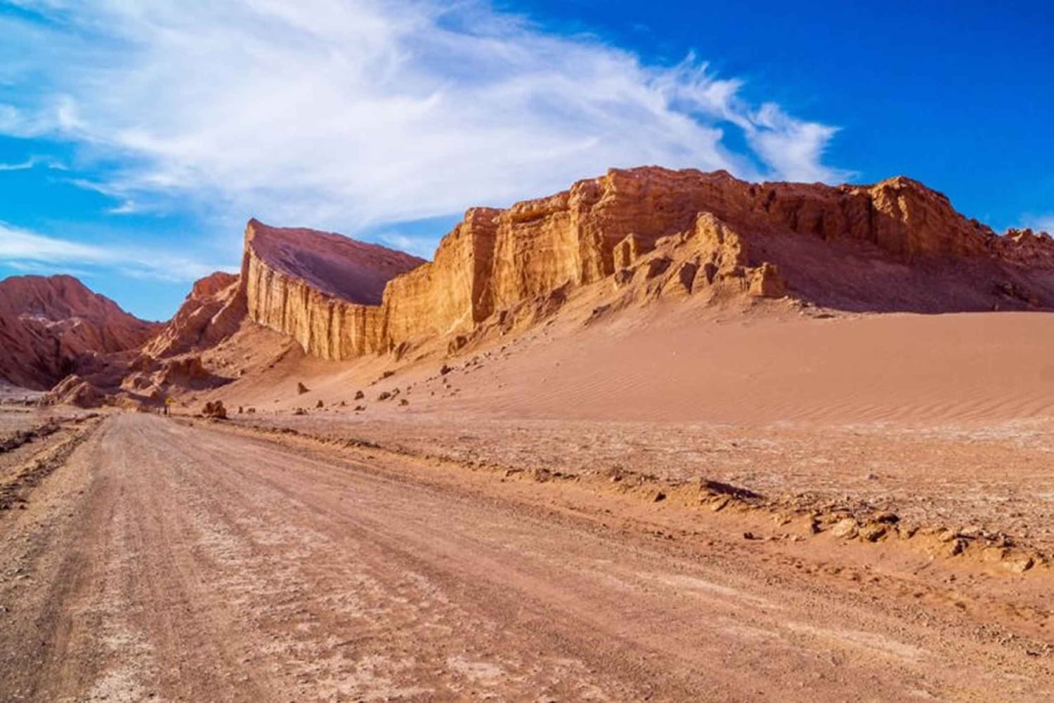 Valle de la Luna (Vallée de la Lune) depuis San Pedro de Atacama