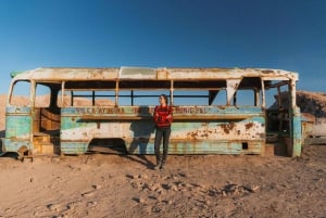 San Pedro de Atacama: Vallecito + verlaten bus rondleiding