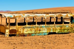 San Pedro de Atacama: Vallecito + verlaten bus rondleiding