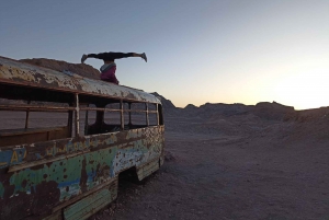 San Pedro de Atacama: Vallecito + verlaten bus rondleiding