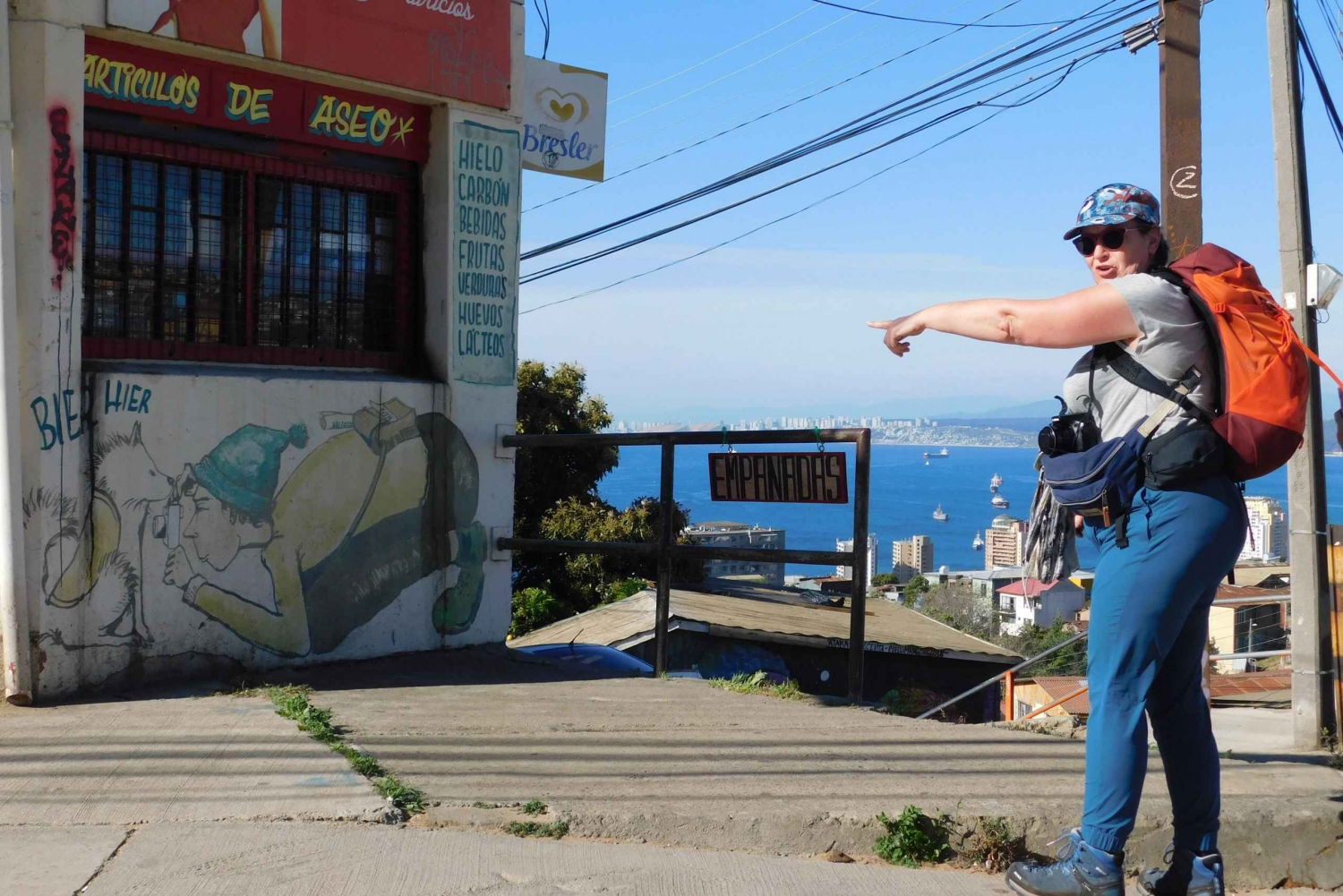 Valparaíso til fods og i farver: oplev dens skjulte skatte