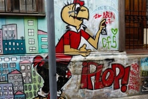 Valparaiso: Tour dell'arte di strada + pranzo in un piccolo gruppo