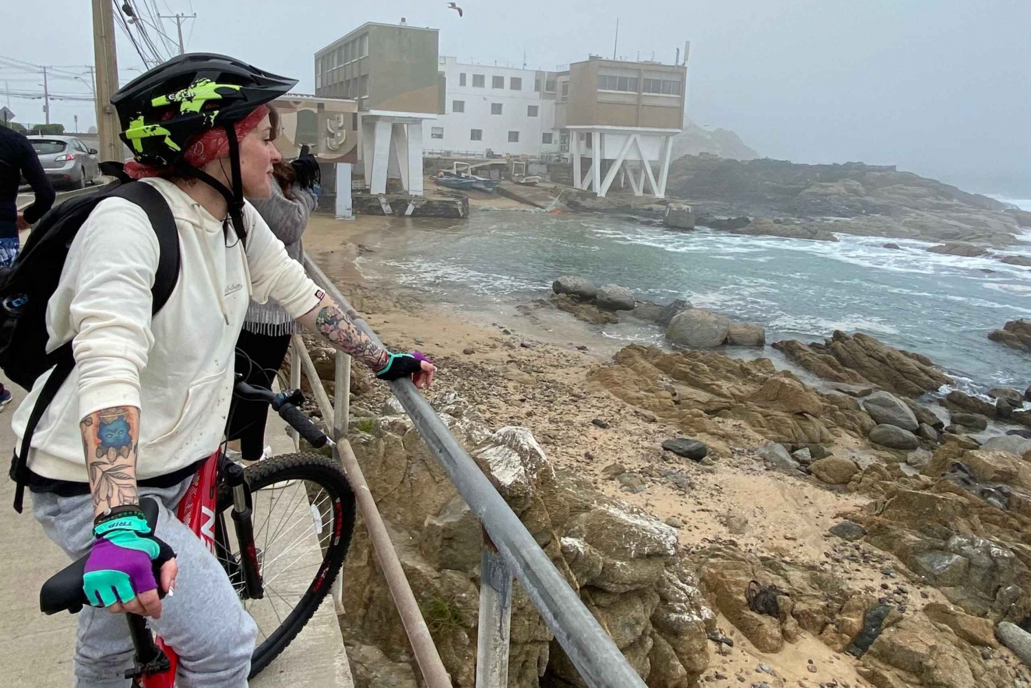 Viña del Mar: Tour in bicicletta della costa
