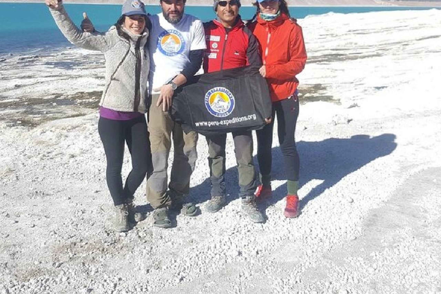 Volcán Ojos del Salado, volcán más alto del mundo con 6893 m