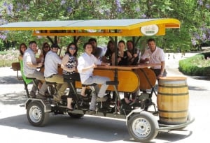Pedal Bar Tour - Santa Rita Winery