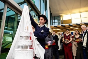 Крайстчерч: Поездка на поезде с театром-ужином 'Тайна убийства