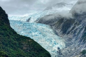 From Christchurch: 2 day tour to Queenstown via Franz Josef