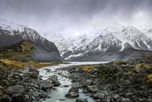 Från Christchurch: Mount Cook & Lake Tekapo – dagstur med lunch