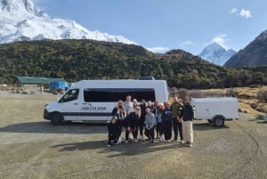 Från Christchurch: Mount Cook & Lake Tekapo – dagstur med lunch