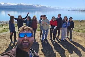 Från Christchurch: Mount Cook & Lake Tekapo – dagstur med lunch