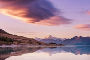 Queenstown: to Christchurch 1 Way Scenic Tour via Mt Cook