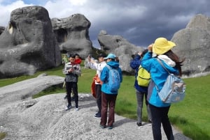 Lyttelton: Shore Excursion, Caving & Castle Hill Rocks