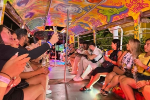 Maaginen yö Party Bus -kokemus Cartagenassa