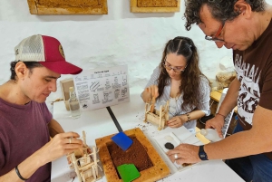 Barichara : Cours sur la construction en pisé mini tapialito