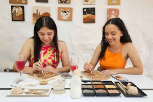 Barichara: Workshop de pintura com terra colorida