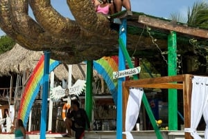 Baru viewpoint beach tour in Cartagena