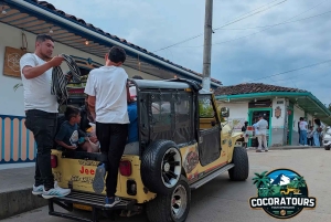 Entre montanhas e orvalho: vale de Cocora e cascata de Santa Rita