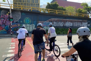 Bike Tour Medellin with Snacks and Local Beer