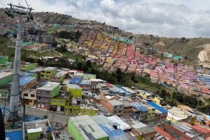 Bogotá: Linbana till den största slummen i Bogotá: El Paraiso