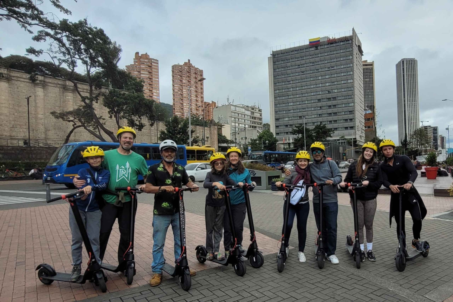 Bogotá: Kulturrundtur på elscooter (La Candelaria)