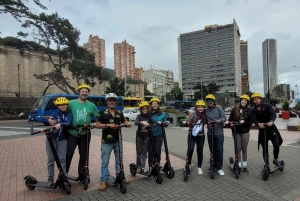 Bogotá: Kulturrundtur på elscooter (La Candelaria)