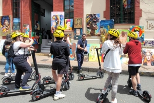 Bogotá: Kulturrundtur på elscooter (La Candelaria)