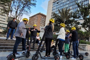 Bogotá: Kulturrundtur på elscooter (La Candelaria)