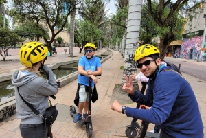 Bogotá: Kulturrundtur på elscooter (La Candelaria)