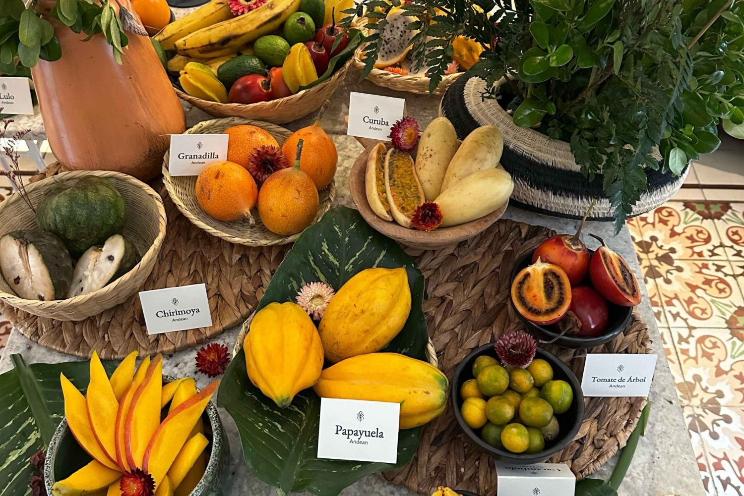 Bogotá: Exotic Fruit Tasting with Private Colombian Chef