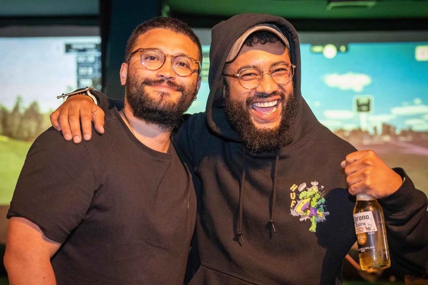 Bogota: Golf, Sushi, and City Views Tour with Pickup