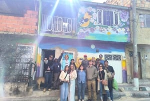 Bogotás barrios: El Paraíso Favela-tur med taubane