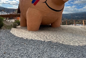 BOGOTA : Visite de Villa de Leyva, Ráquira, Pozos Azules et Puente de Boyacá
