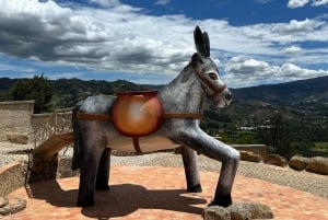 ボゴタ：ヴィラ デ レイバ ラキラ ポソス アズレスなどへのツアー