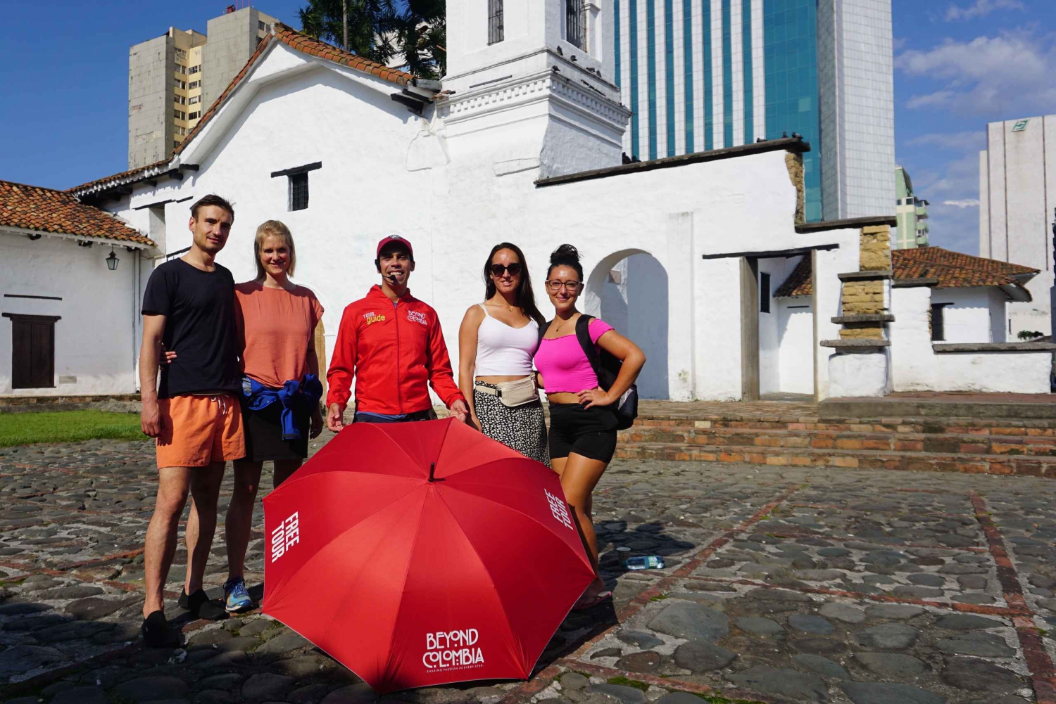 Visita partilhada ao centro histórico de Cali