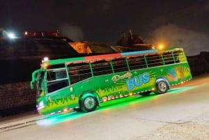 Cartagena : 2h Fête nocturne sur roues, animateur et arrêts photos