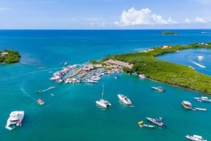 CARTAGENA: 4 øer med sportsbåd +billetter til oceanarium