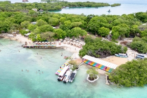 CARTAGENA: 4 øer med sportsbåd +billetter til oceanarium