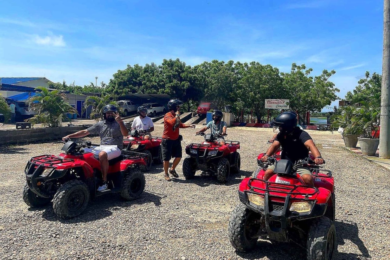 Cartagena: ATV-tur genom Manzanillo del Mar och Tierra Bomba