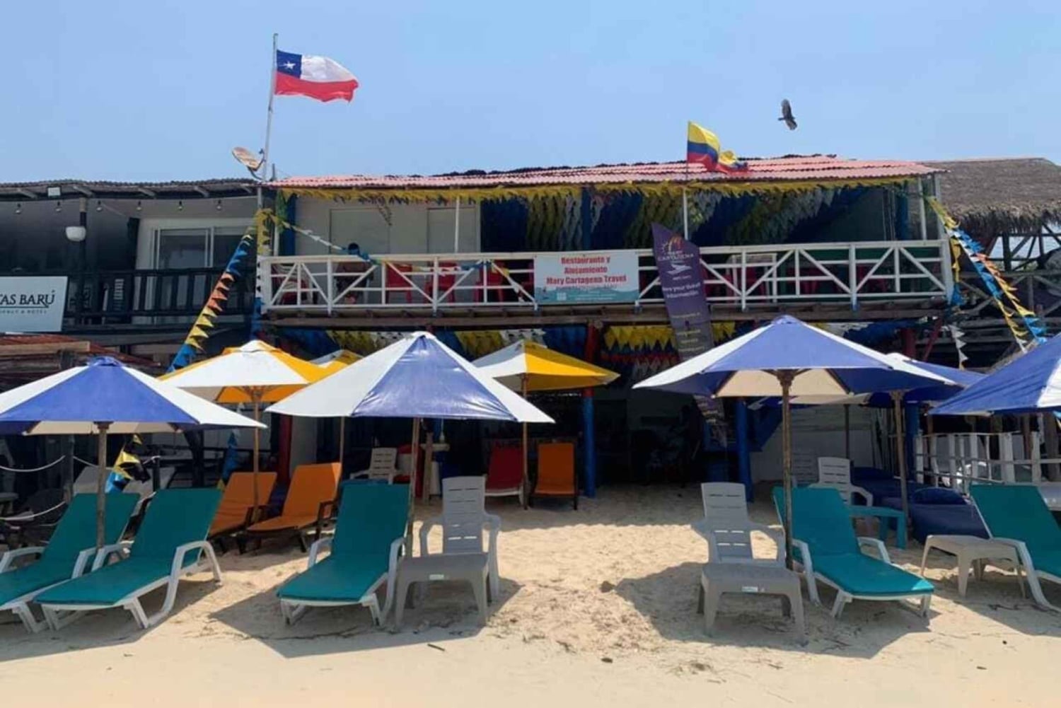 CARTAGENA: TUR BARU LANCHA + ÖARNA EL ROSARIO