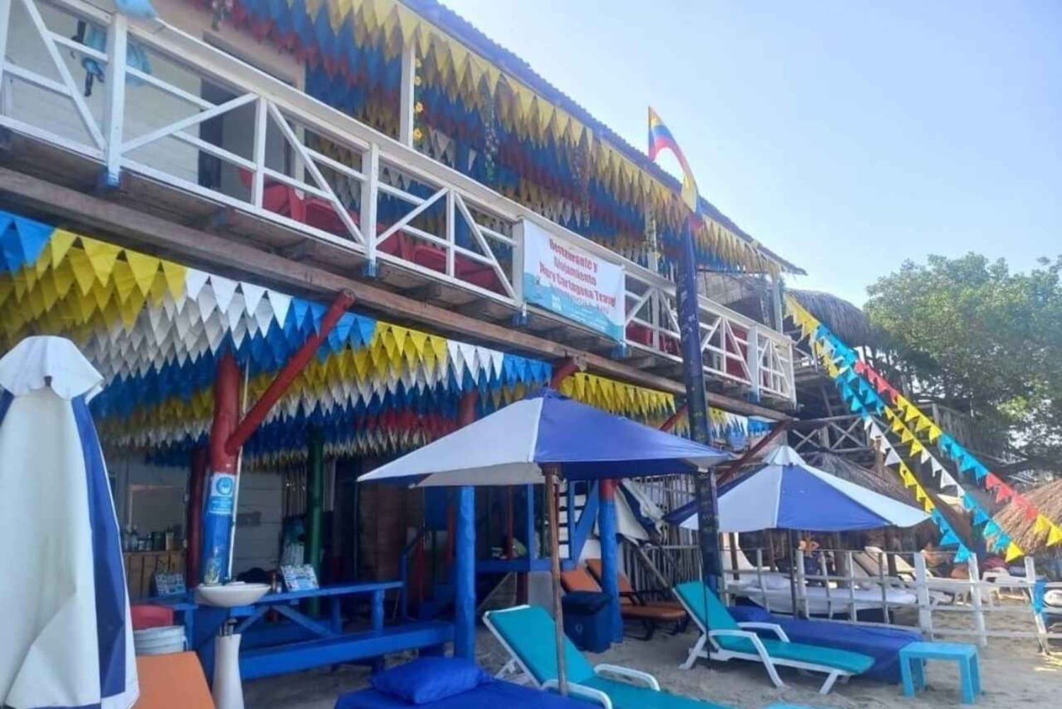 CARTAGENA: TUR BARU LANCHA + ÖARNA EL ROSARIO