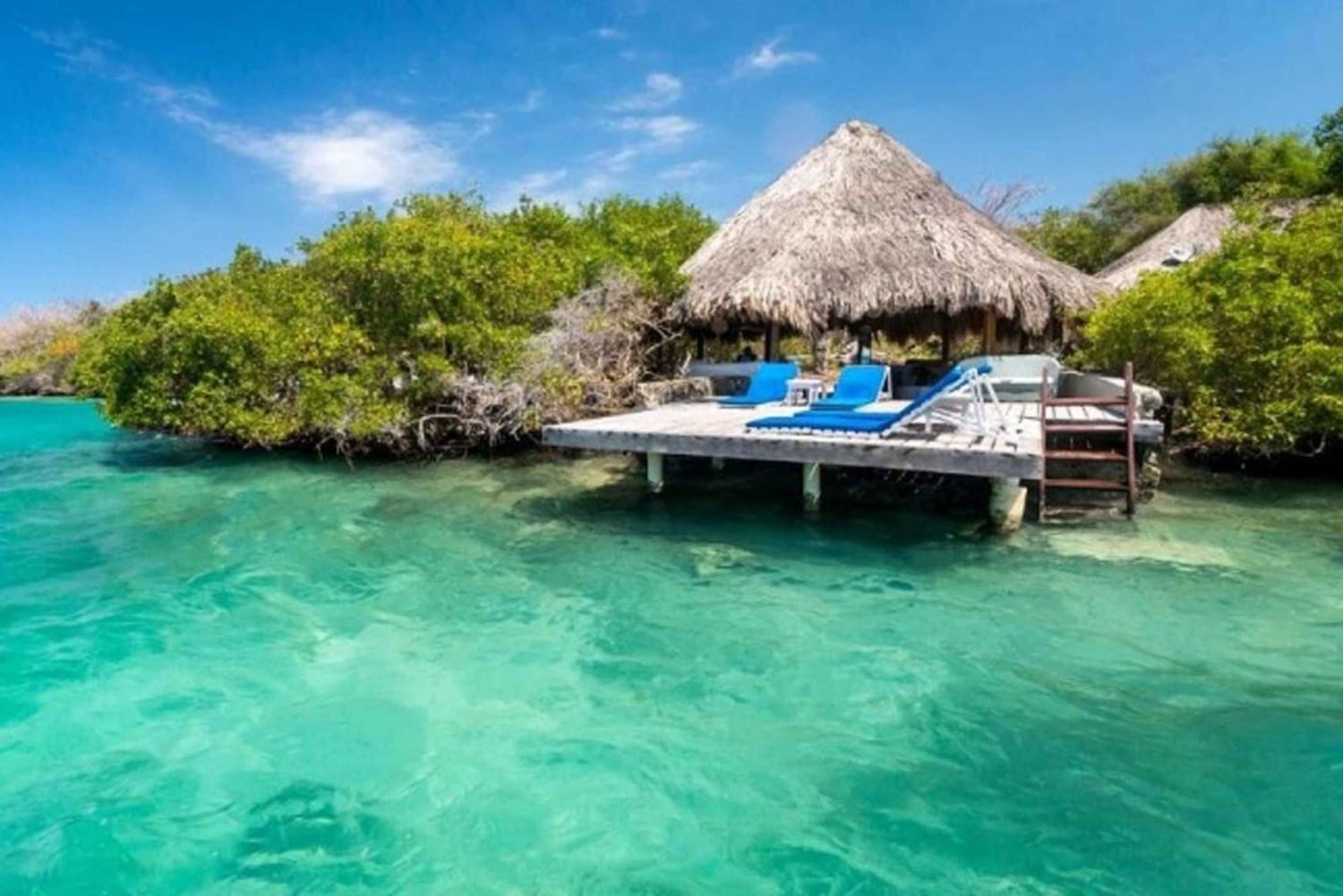 CARTAGENA: TUR BARU LANCHA + ÖARNA EL ROSARIO