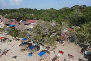 CARTAGENA: AUSFLUG Baru + Aviarium (Eintritt nicht inbegriffen) + Mittagessen
