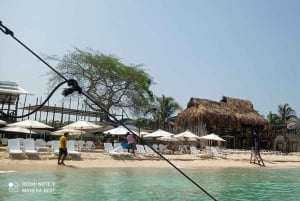 Cartagena: Isola di Barù Playa Blanca con pranzo ALL INCLUSIVE