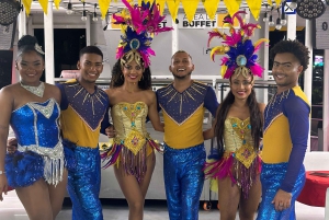 Cartagena: Buffet e serata di festa, cocktail in barca a vela nella baia