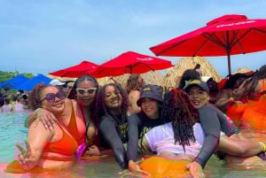 Cartagena: Cholón e Ibizza, festa e praia privada