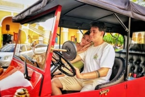 Tour della città in auto elettrica classica a Cartagena