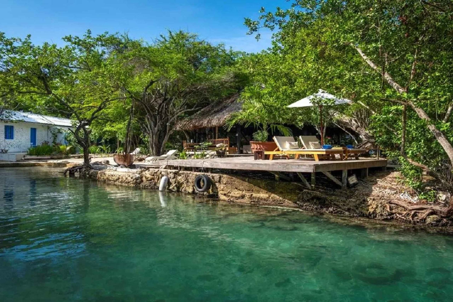 Cartagena: Tagestour zur Insel Coralina mit Mittagessen